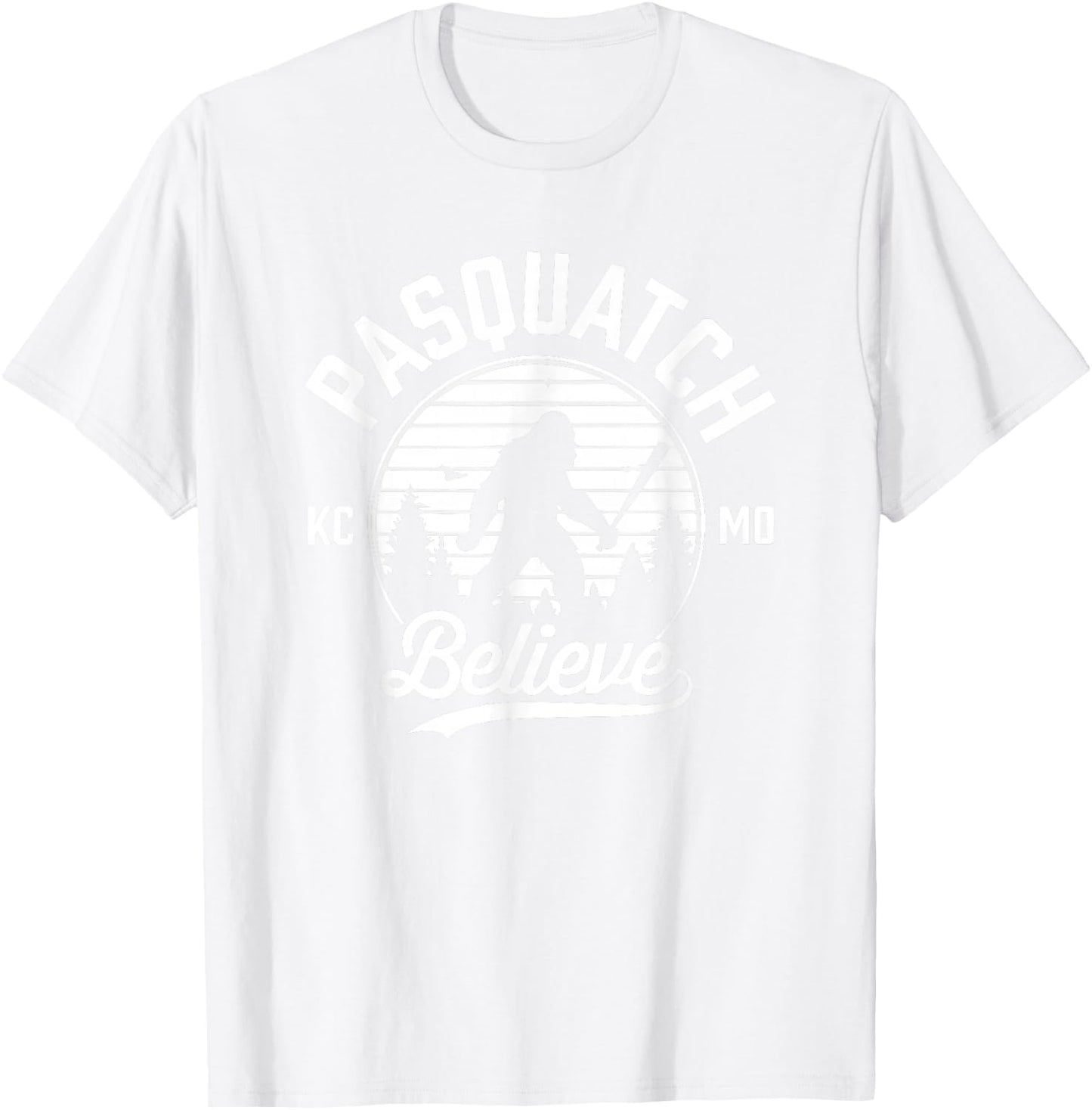 KC PASQUATCH BELIEVE Kids Pasquatch Kansas City T-Shirt - T-Shirt | White