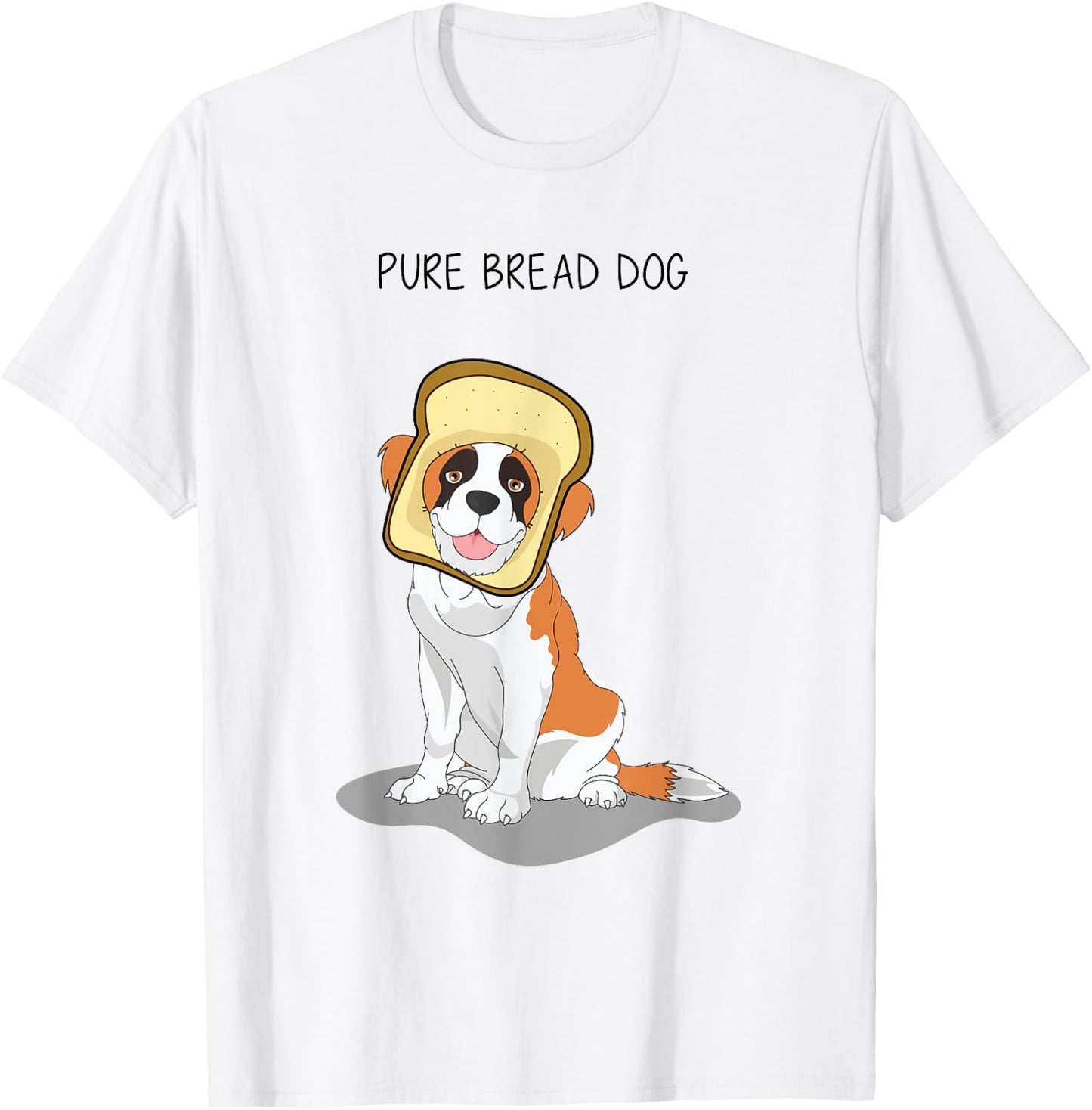 Pure Bread (Bred) Dog T-Shirt - T-Shirt | White