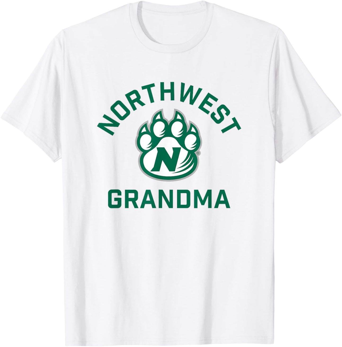 Northwest Missouri State Bearcats Arched Grandma T-Shirt - T-Shirt | White