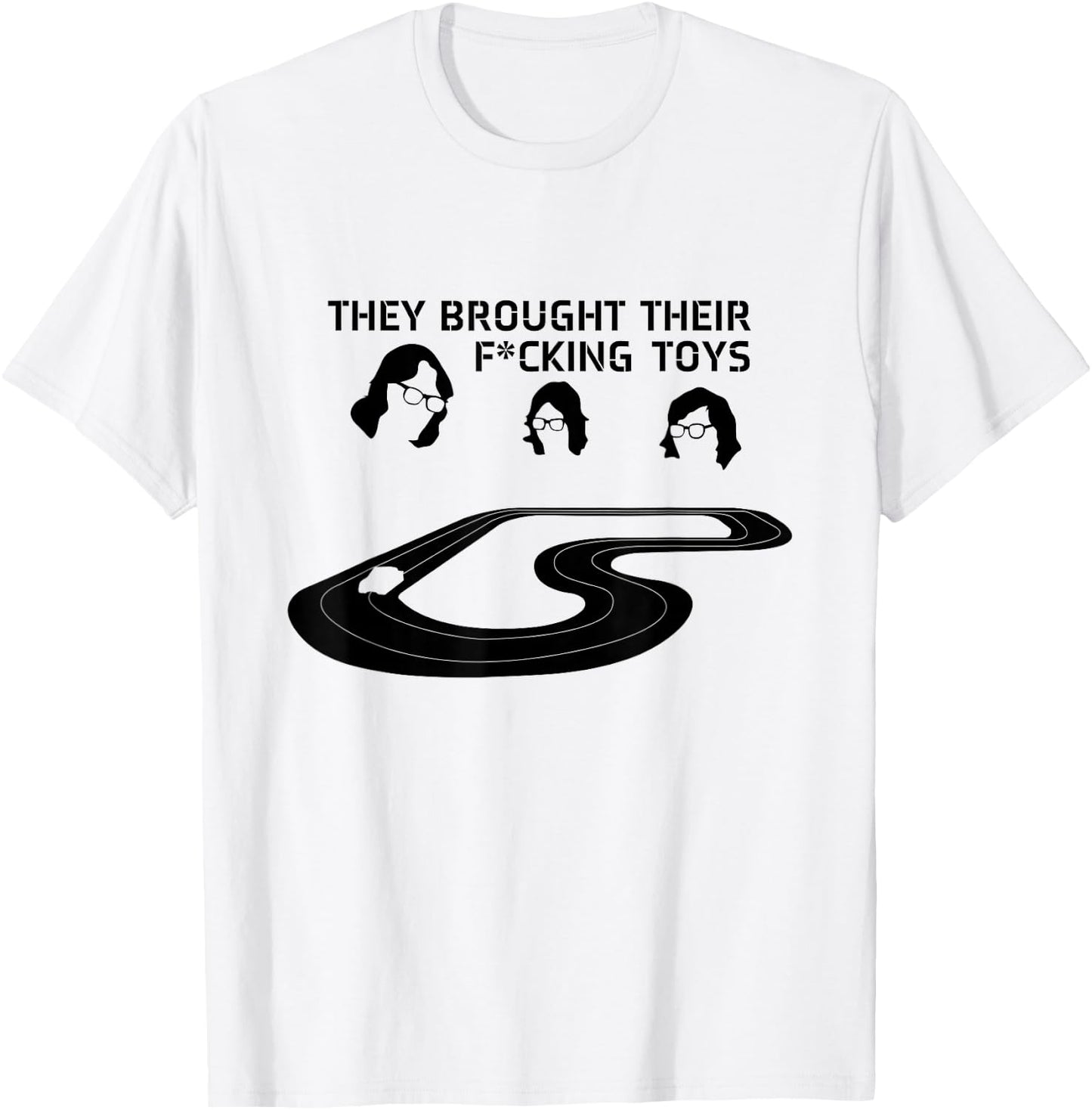 Slap Shot Brothers - They Brought Their Toys Shirt T-Shirt - T-Shirt | White