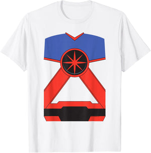 Justice League Martian Manhunter Uniform Halloween Costume T-Shirt - T-Shirt | White