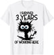 I Survived 3 Years Of Working Here T-Shirt - T-Shirt | White