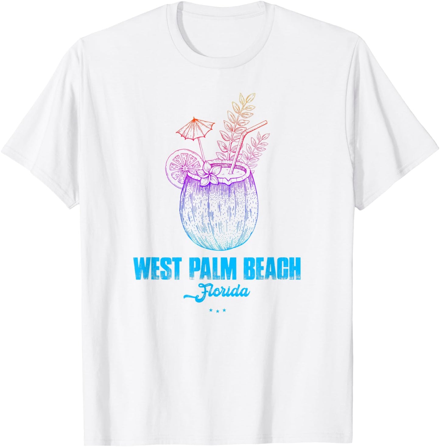 West Palm Beach Souvenir - Florida Reminder Women T-Shirt - T-Shirt | White