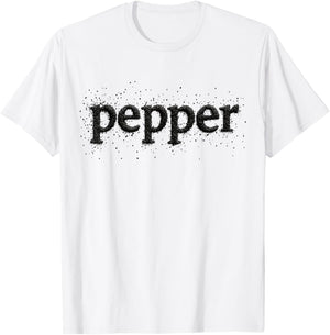 Salt and Pepper Matching Halloween Costumes 2024 Funny Lazy T-Shirt - T-Shirt | White