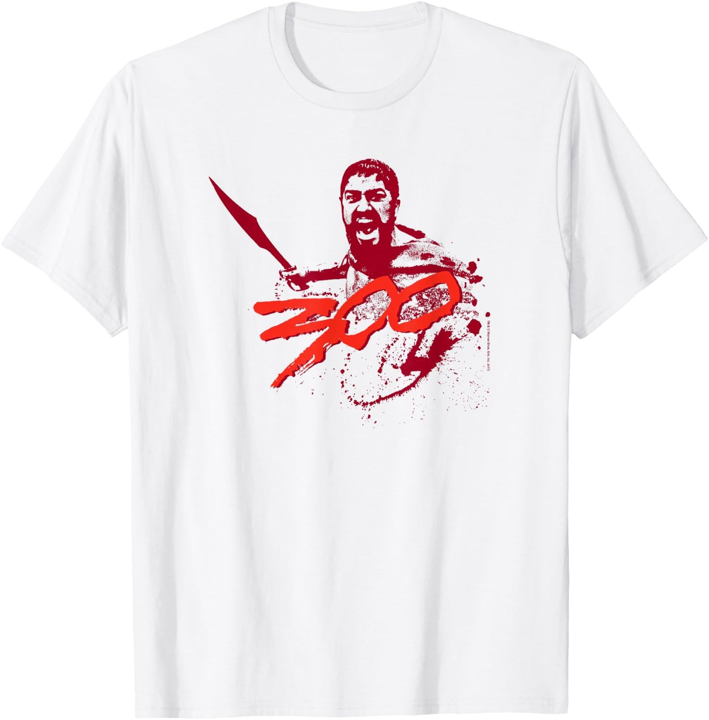 300 Movie Logo T-Shirt - T-Shirt | White