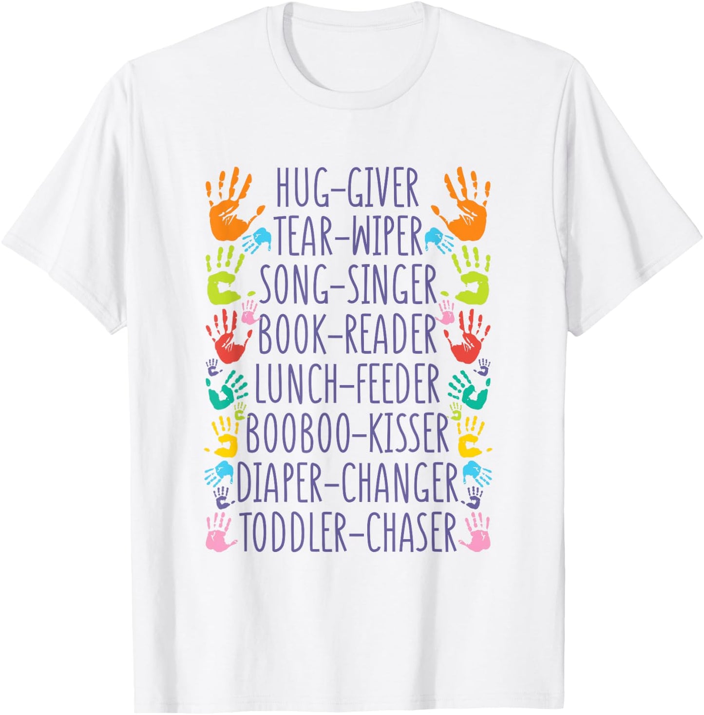 Daycare Provider Daycare Teacher childcare provider T-Shirt - T-Shirt | White