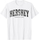 Hershey Pennsylvania Vintage Retro US City State Travel T-Shirt - T-Shirt | White
