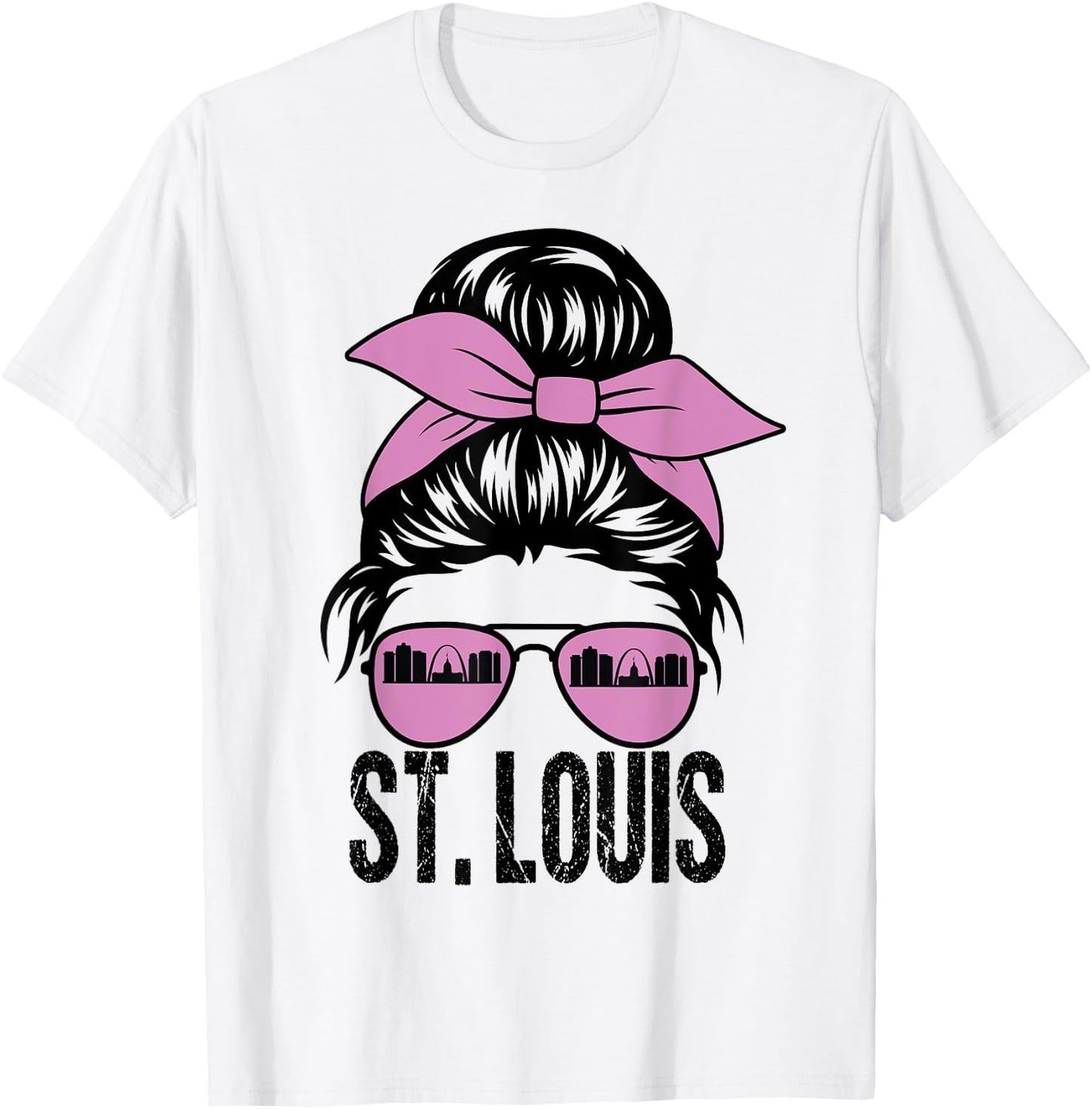 St Louis Kids St Louis USA American T-Shirt - T-Shirt | White