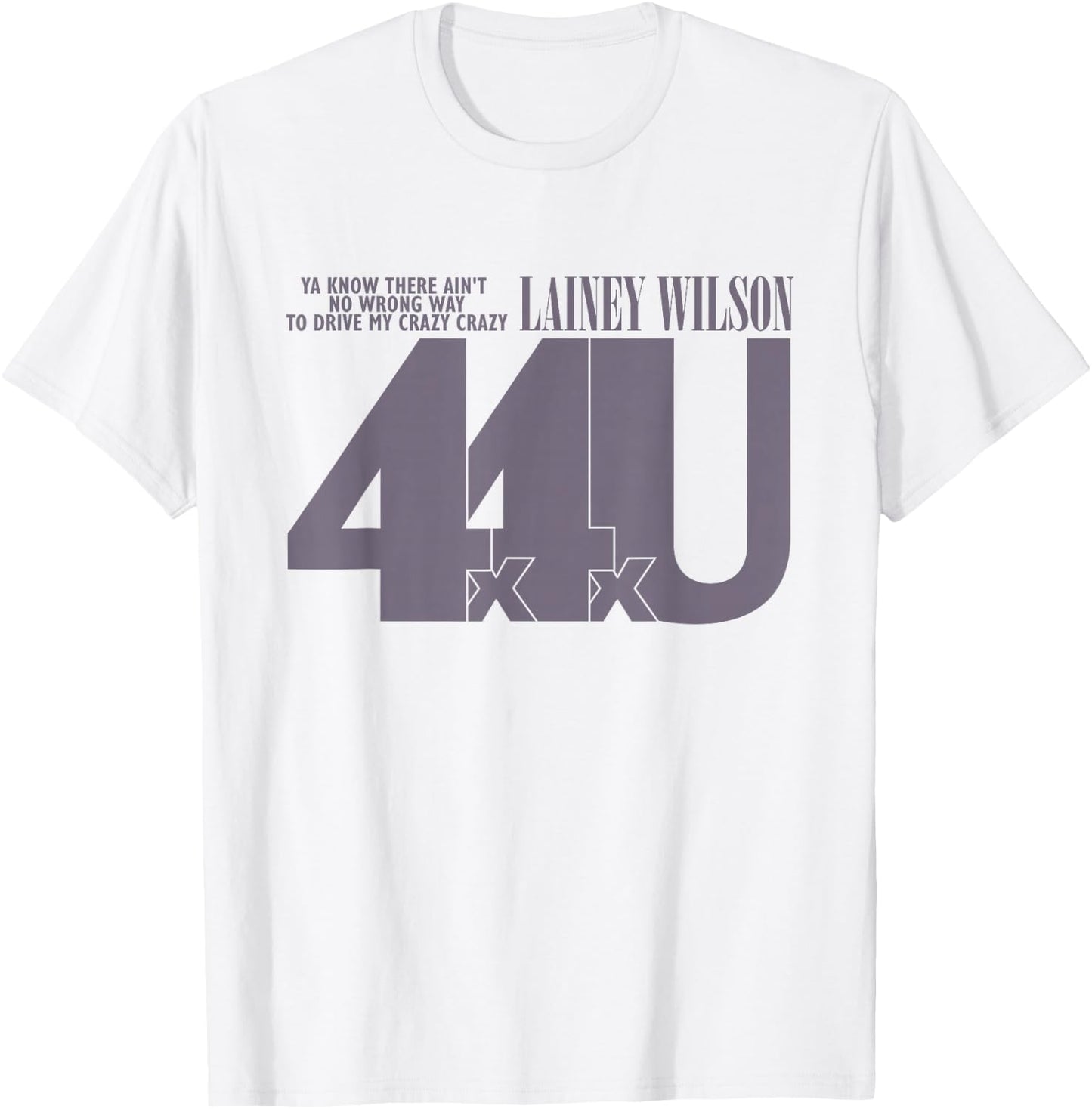 Lainey Wilson - 4x4xU T-Shirt - T-Shirt | White