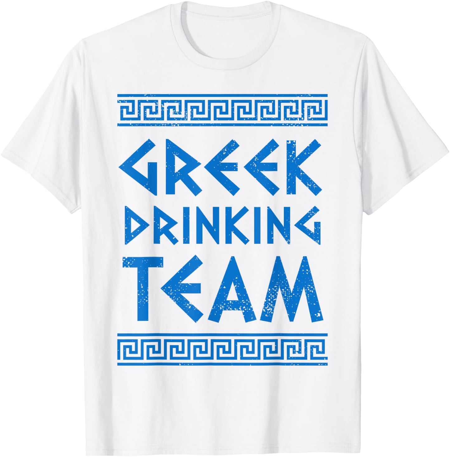 Greek Drinking Team Opa Ancient Greek Beer Party Greece T-Shirt - T-Shirt | White