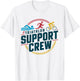Triathlon Inspired Support Crew Related Triathlete T-Shirt - T-Shirt | White