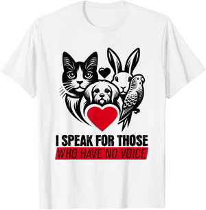 Animal Rescue Save Pets Animals Shelter Animal Rights Gift T-Shirt - T-Shirt | White