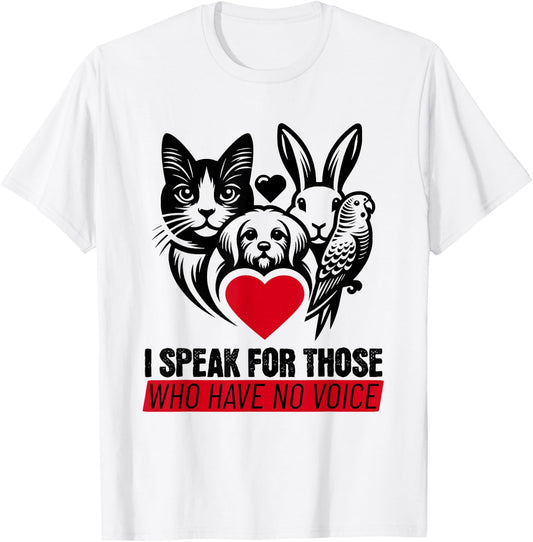 Animal Rescue Save Pets Animals Shelter Animal Rights Gift T-Shirt - T-Shirt | White