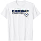 University of Michigan Wolverines U of M Block Text T-Shirt - T-Shirt | White