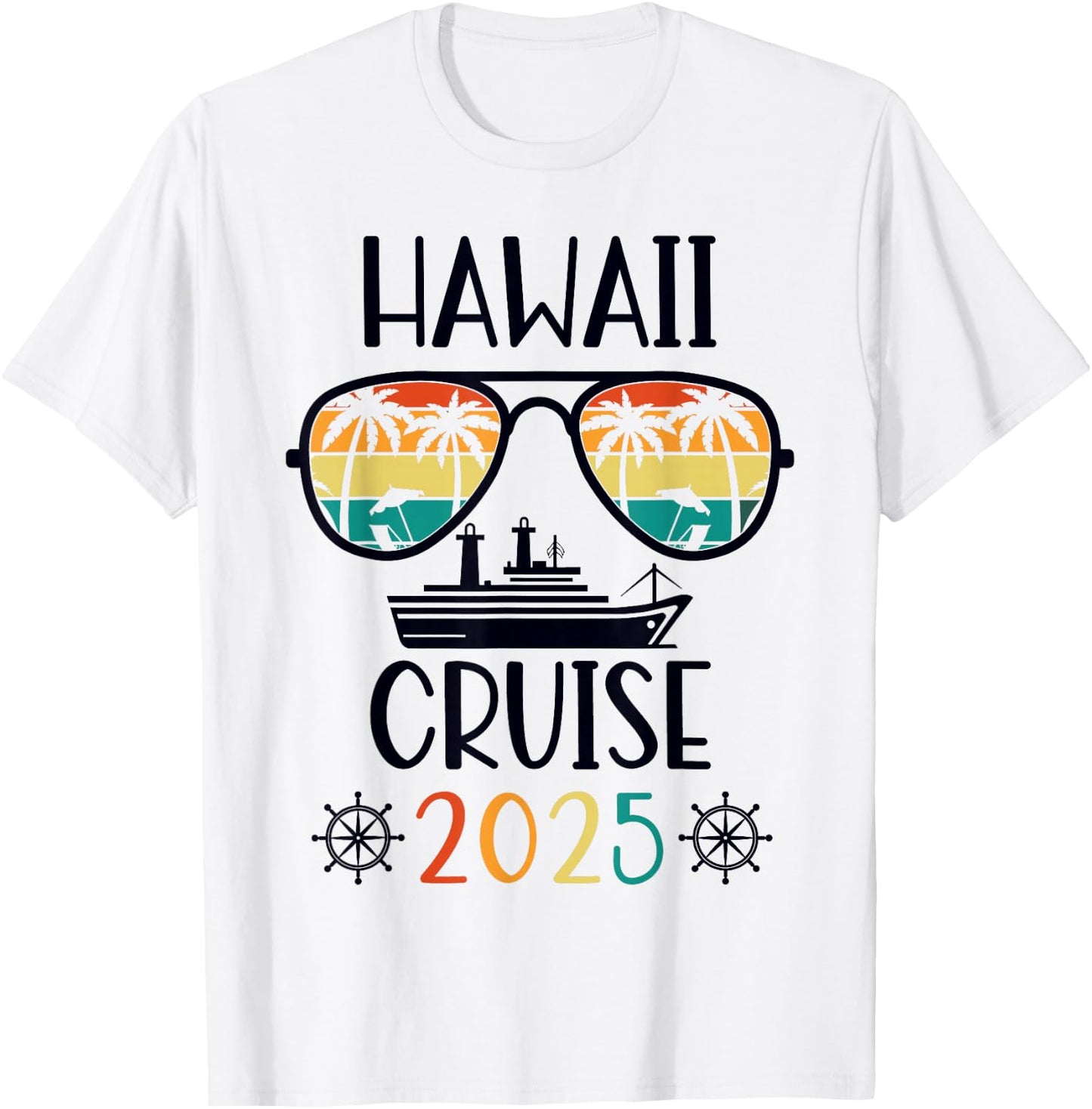 Hawaii Cruise 2025 Vacation Trip Matching Family Group T-Shirt - T-Shirt | White
