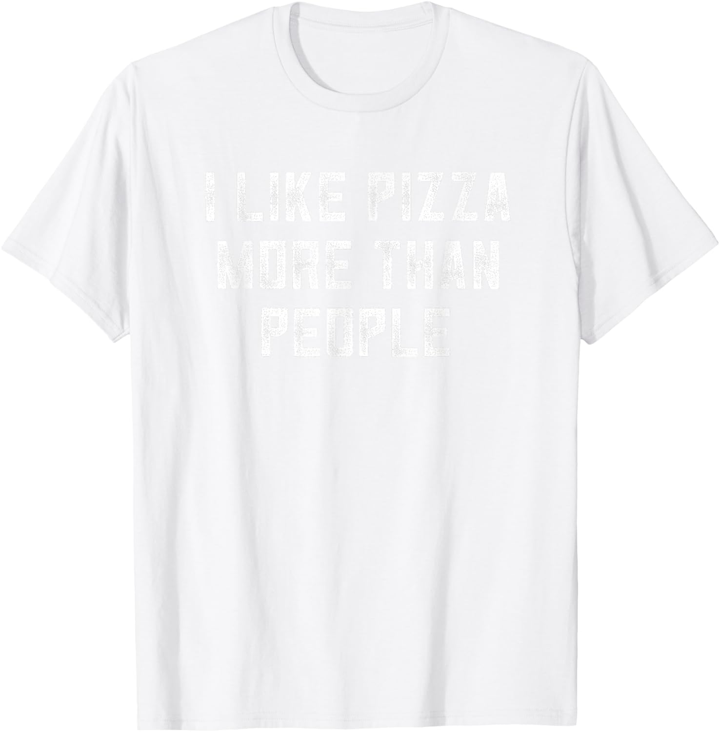 Pizza Gifts For Pizza Lovers Pizza Theme Women I Like Pizza More Than People Red X-Small T-Shirt - T-Shirt | White