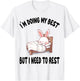 Bunny Rabbit Official Sleepshirt Pajamas Nightgown T-Shirt - T-Shirt | White
