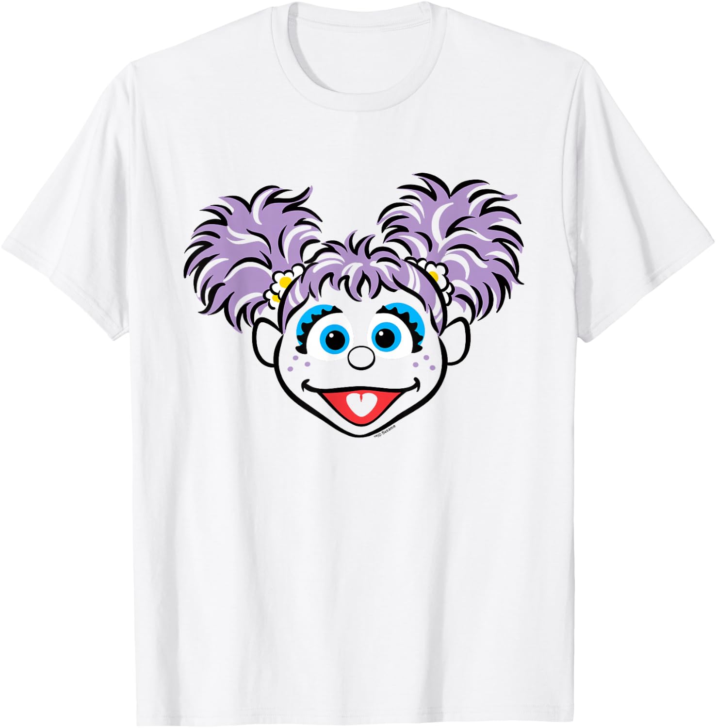 Sesame Street Abby Cadabby Full Face Halloween Costume T-Shirt - T-Shirt | White