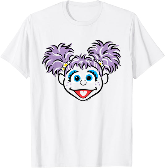 Sesame Street Abby Cadabby Full Face Halloween Costume T-Shirt - T-Shirt | White