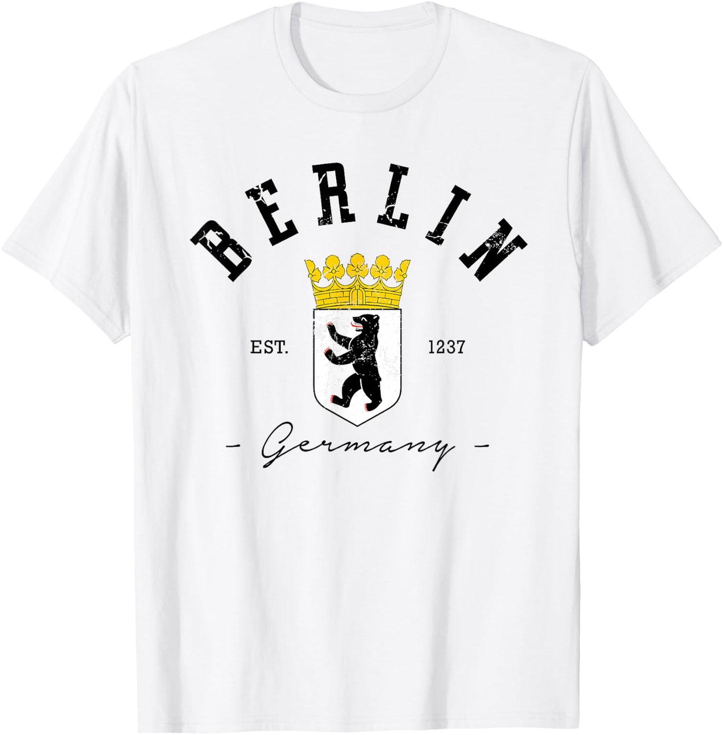 Berlin Germany Berlin City Berlin Gift, Germany vacation T-Shirt - T-Shirt | White