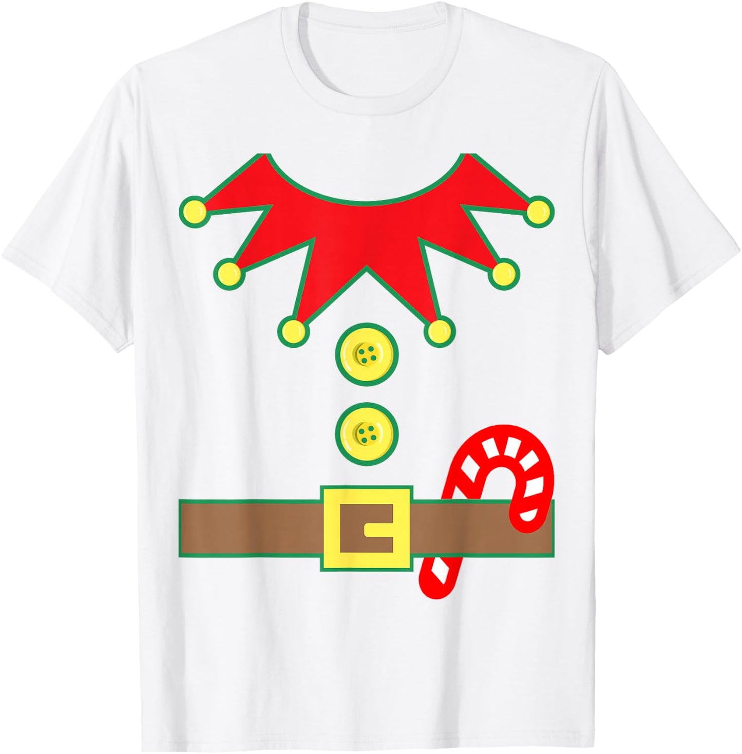 Halloween Elf Costume for Kids Men & Women T-Shirt - T-Shirt | White