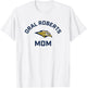 Oral Roberts University ORU Golden Eagles Arched Mom T-Shirt - T-Shirt | White