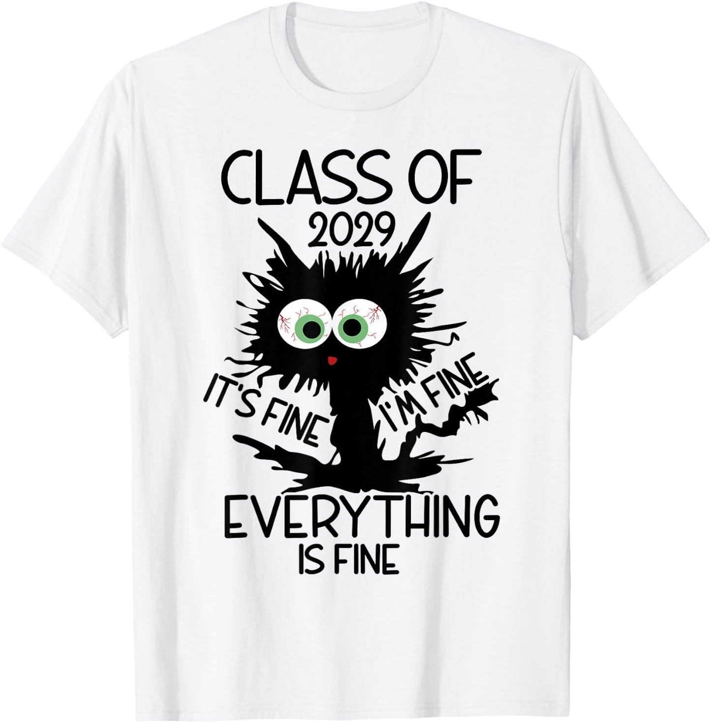 Class Of 2029 T-Shirt - T-Shirt | White