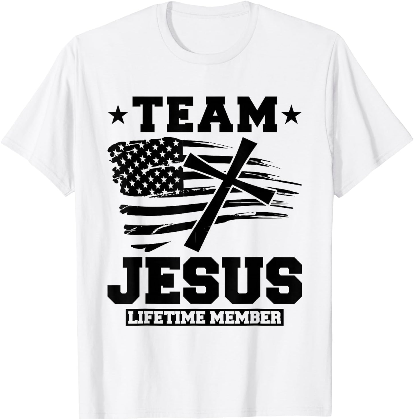 Christian - Team Jesus 03 Faith Hope Love T-Shirt - T-Shirt | White