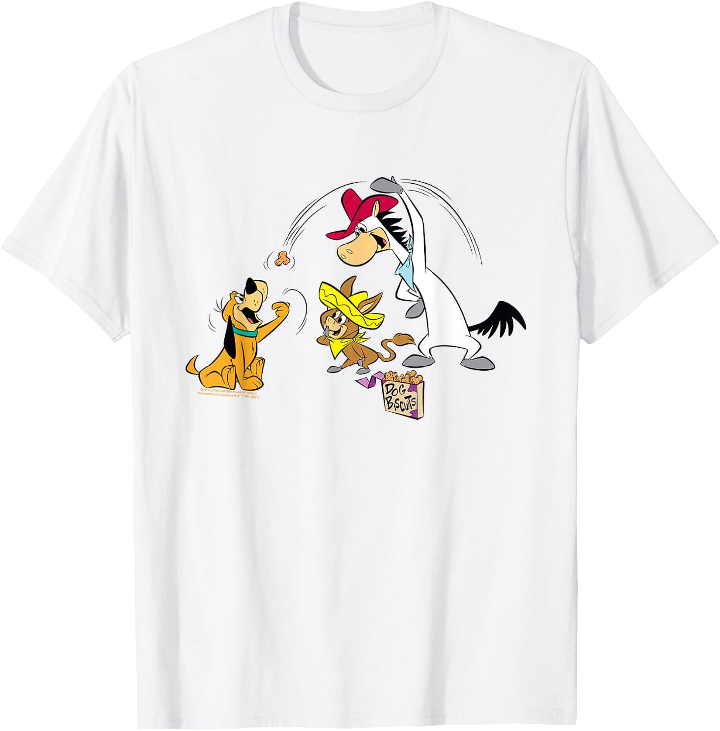 Quick Draw McGraw Biscuits T-Shirt - T-Shirt | White