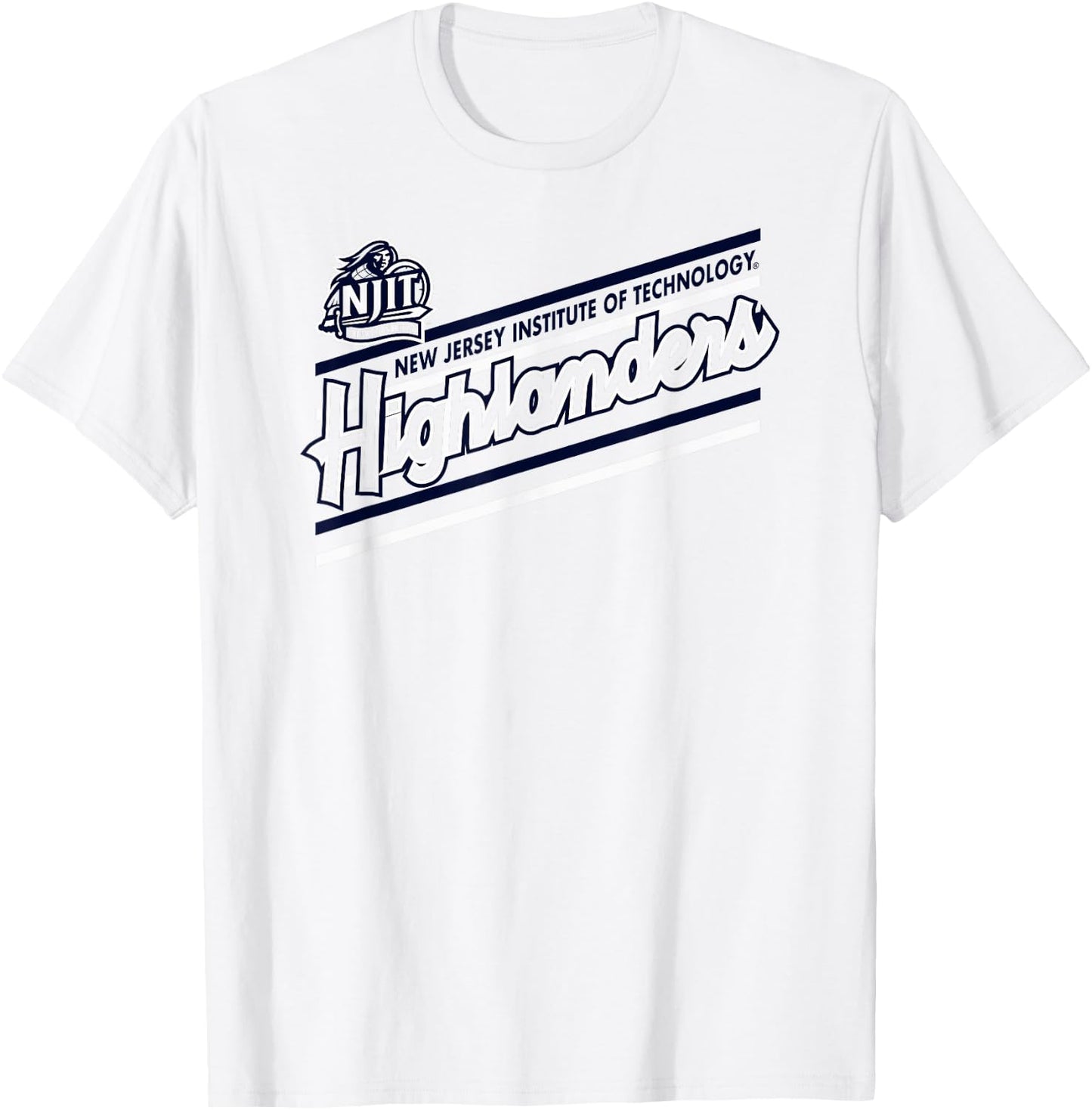 New Jersey Institute of Technology Highlanders Perform Red T-Shirt - T-Shirt | White