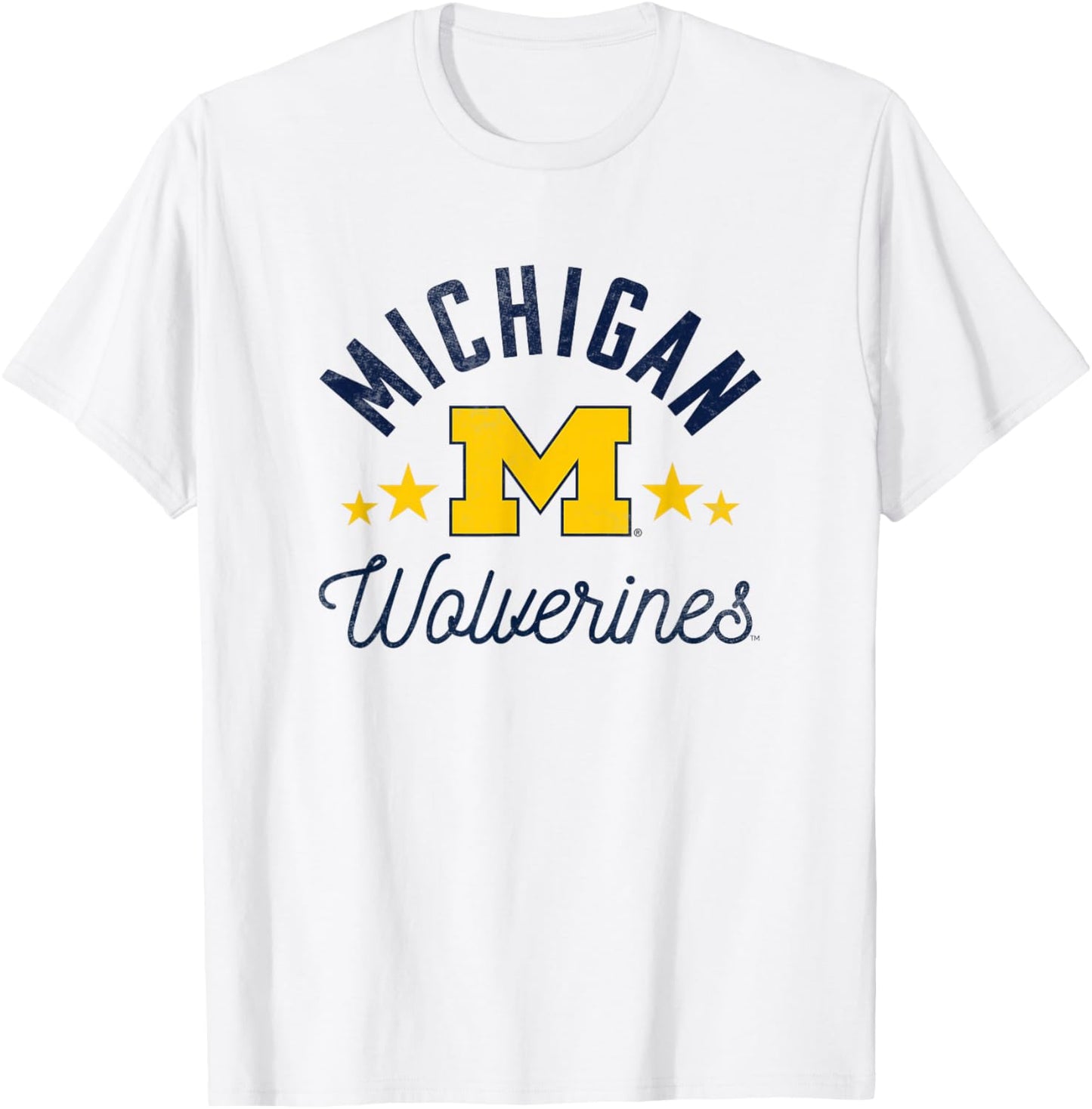 University of Michigan Wolverines U of M Wolverines T-Shirt - T-Shirt | White
