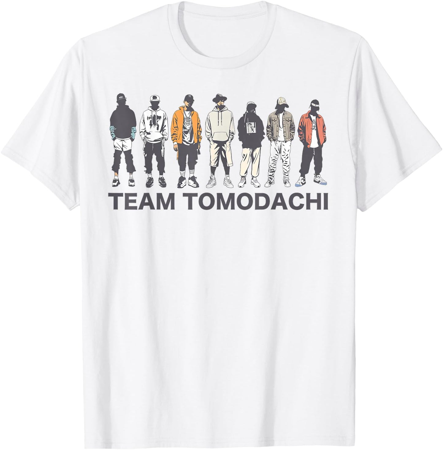 TMTDCHI - Team Tomodachi Collection - Modern Urban Style T-Shirt - T-Shirt | White