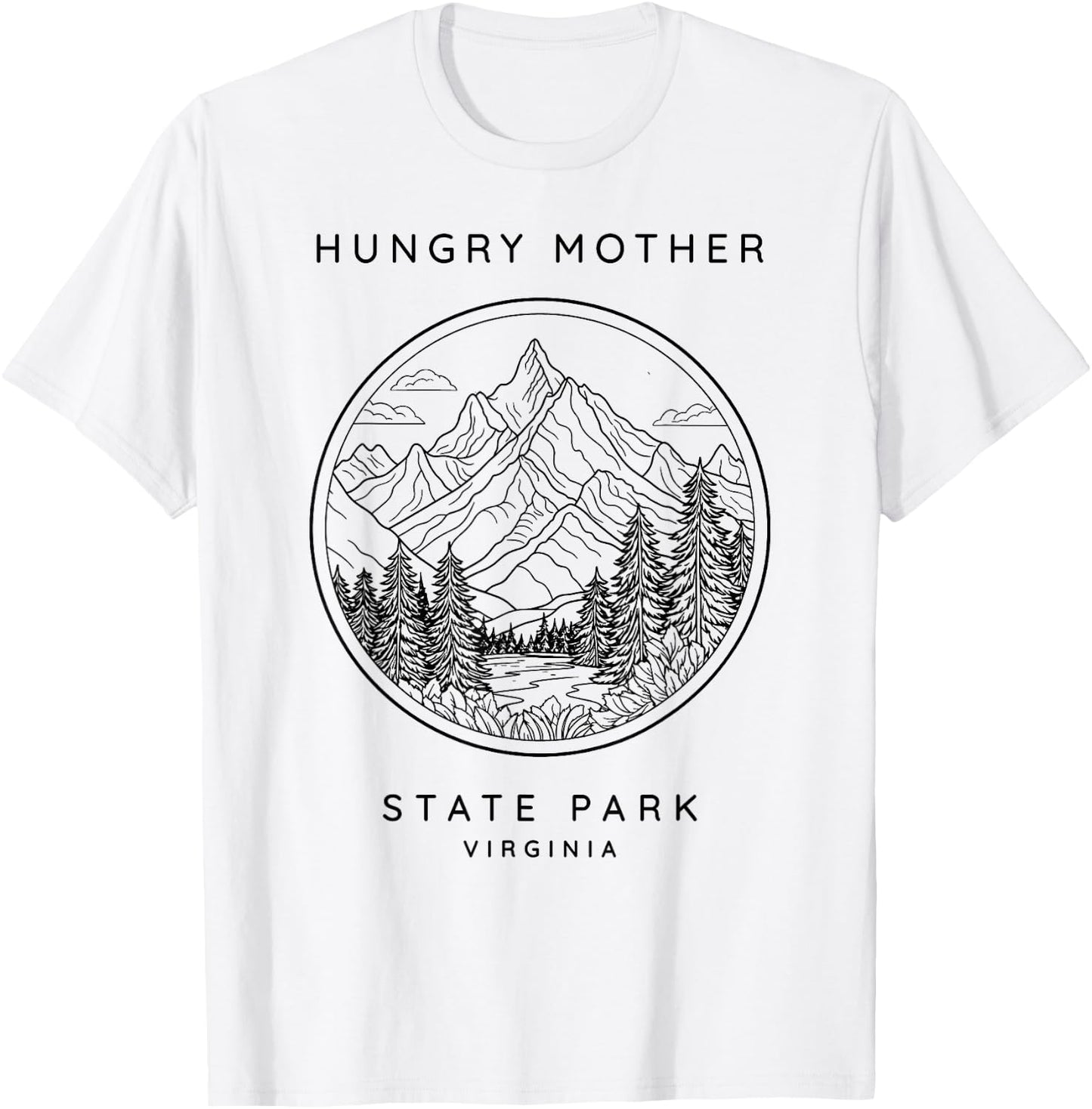 Hungry Mother State Park Vintage T-Shirt - T-Shirt | White