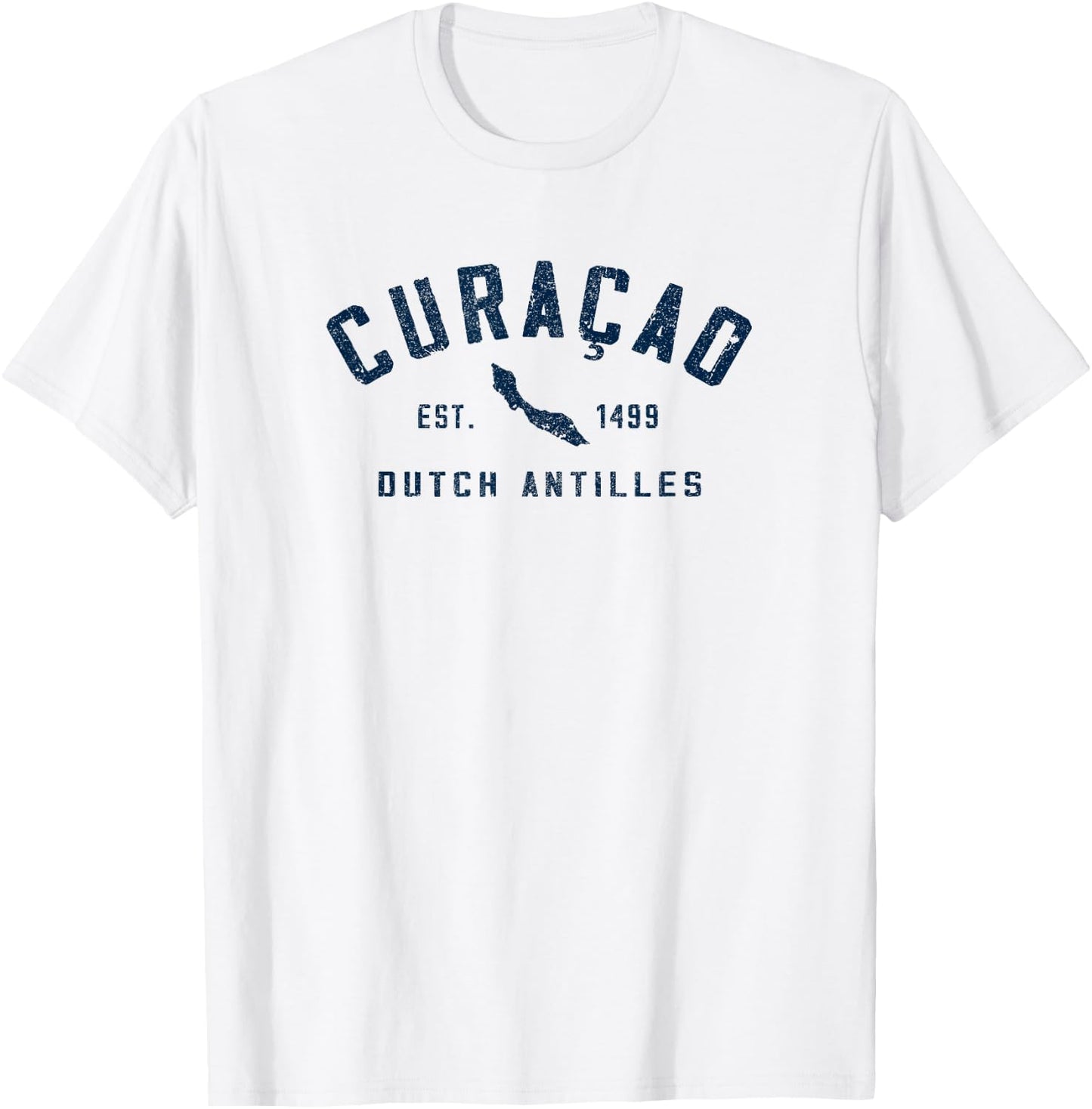 Curacao Dutch Caribbean Souvenir Cruise Vacation T-Shirt - T-Shirt | White