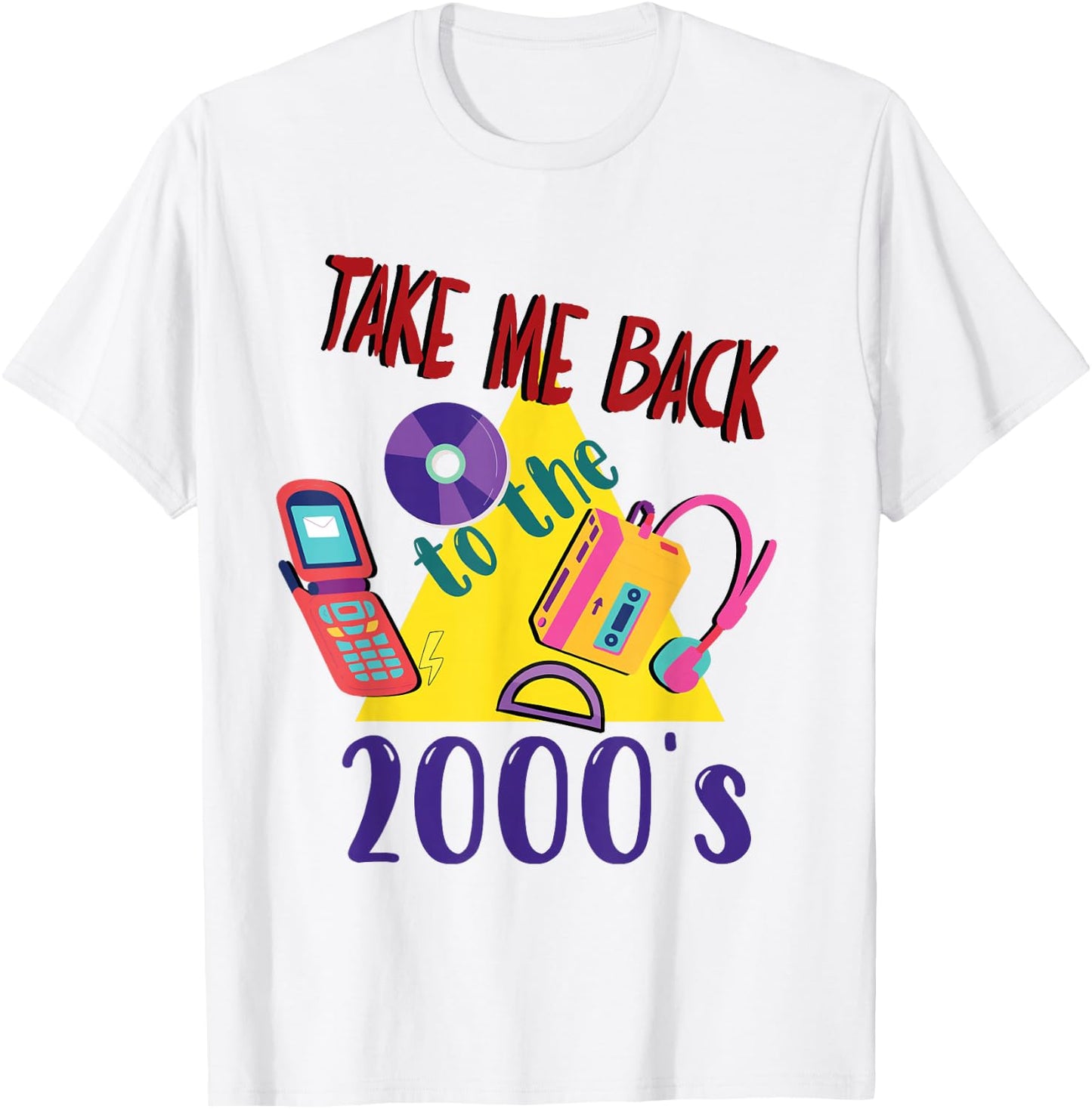 Take me back to the 2000's vintage two-thousands retro 00s T-Shirt - T-Shirt | White