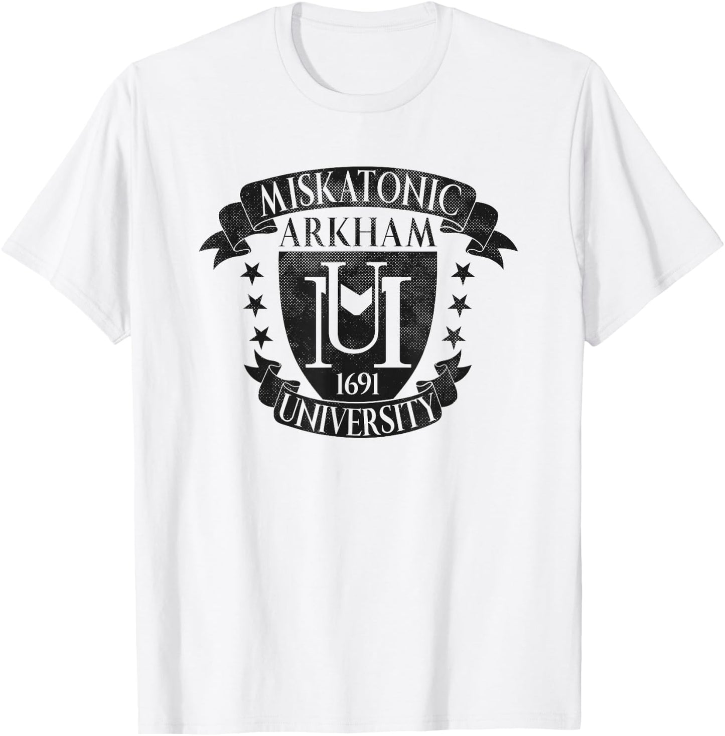 Miskatonic University Arkam 1691, Cthulhu T-Shirt - T-Shirt | White