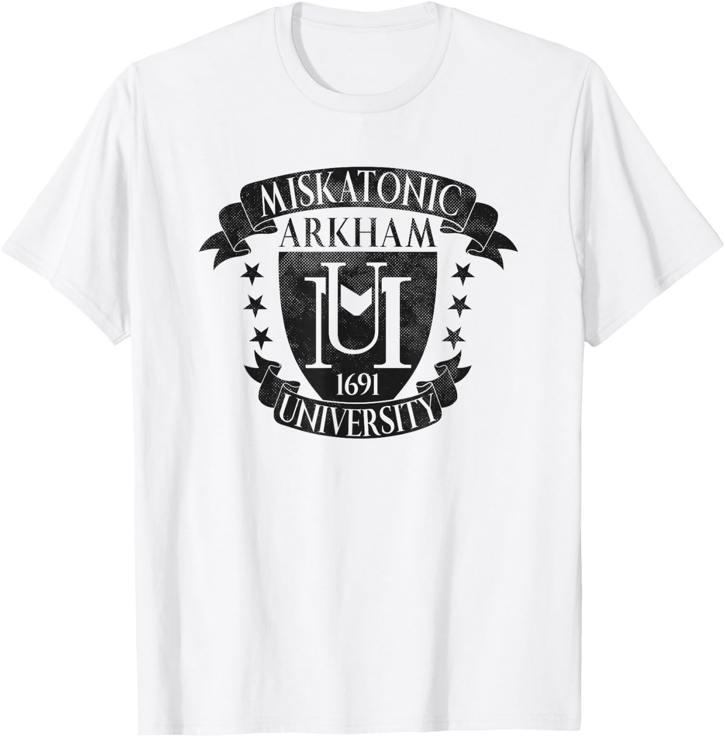 Miskatonic University Arkam 1691, Cthulhu T-Shirt - T-Shirt | White