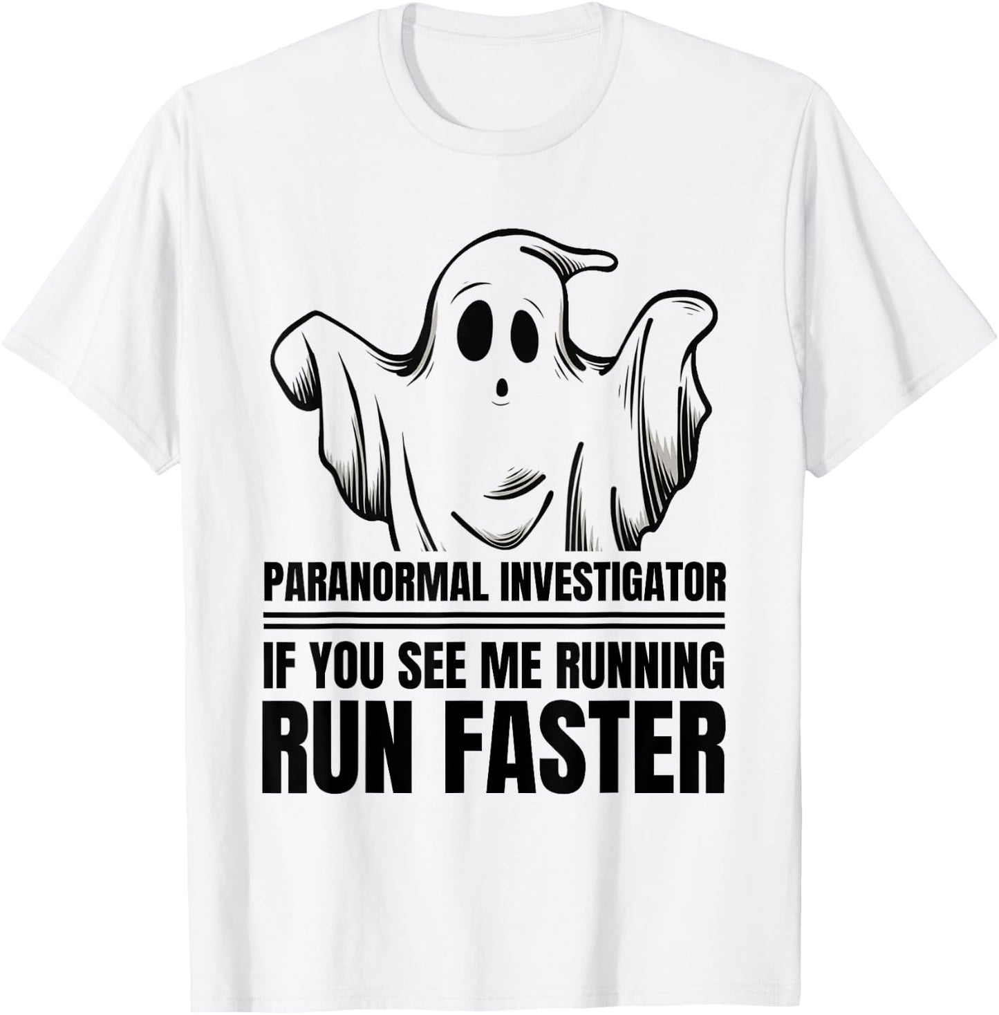 Ghost Adventures Hunter Hunting Paranormal Investigator T-Shirt - T-Shirt | White