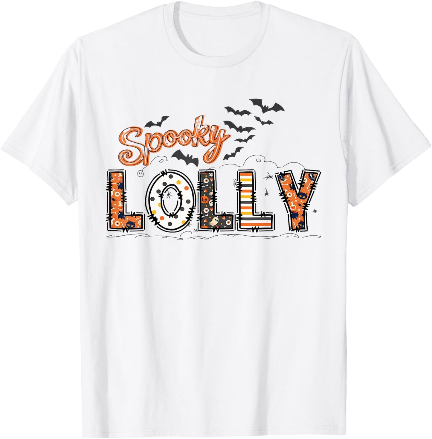 Spooky Lolly Halloween Lolly Life Family Matching T-Shirt - T-Shirt | White
