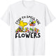 Peanuts - Woodstock Stops Smelling Flowers T-Shirt - T-Shirt | White
