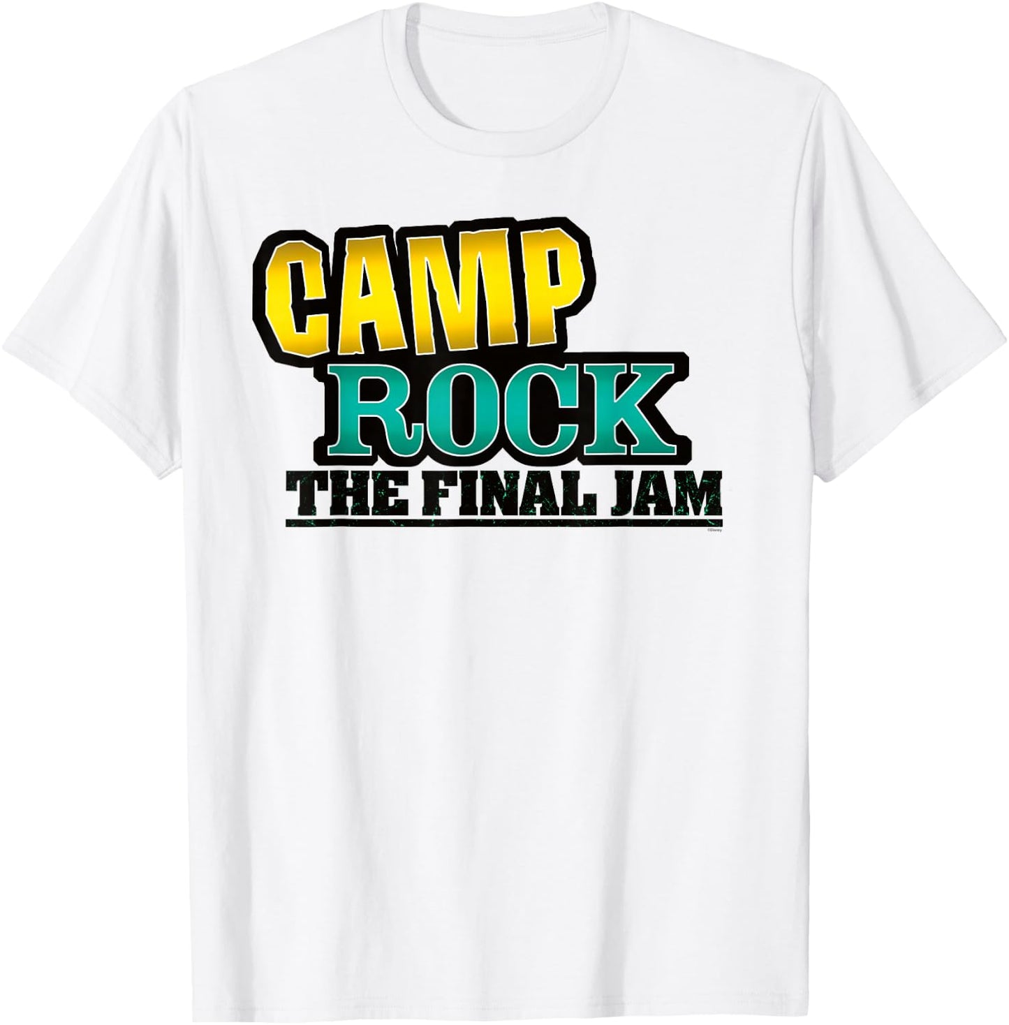 Disney Channel Official Camp Rock 2: The Final Jam Logo T-Shirt - T-Shirt | White