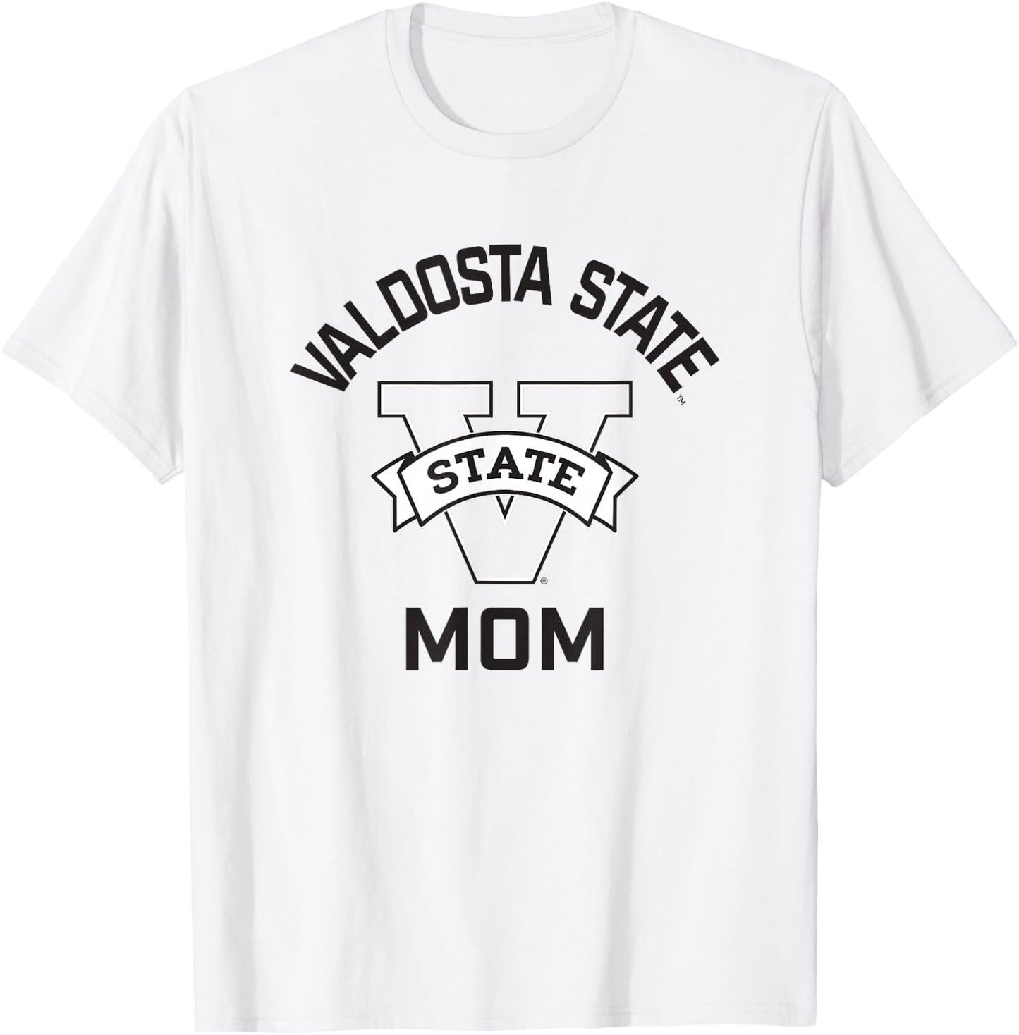 Valdosta State University Blazers Arched Mom T-Shirt - T-Shirt | White