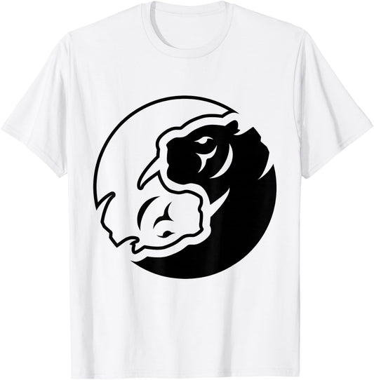 Yin Yang Tiger Shirt Chinese New Year 2022 Year of the Tiger T-Shirt - T-Shirt | White