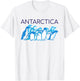 UpTheCreek Antarctica , Men's -Adults, Blue, Short Sleeve, Small T-Shirt - T-Shirt | White