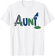 Aunt of The Birthday Boy Hole in One Golf Sport Matching T-Shirt - T-Shirt | White