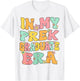 In My PreK Graduate Era Groovy Pre k Last Day Of Preschool T-Shirt - T-Shirt | White