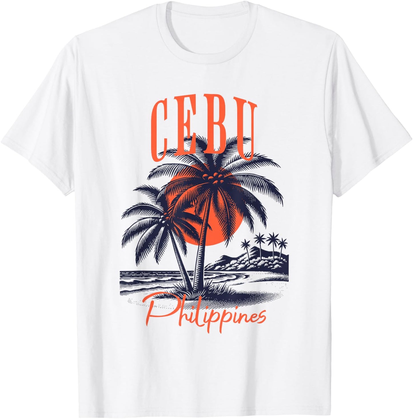 Mabuhay Cebu Philippines, Filipino , Small T-Shirt - T-Shirt | White