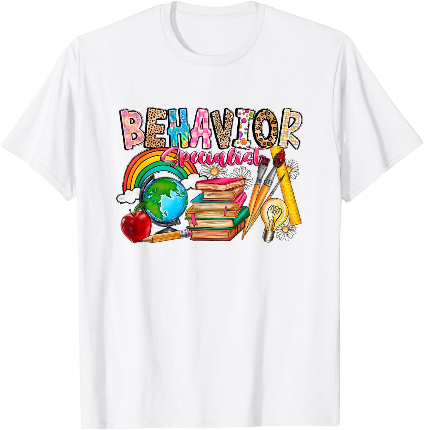 Behavior Specialist 100 Days Of School Back To School Women T-Shirt - T-Shirt | White