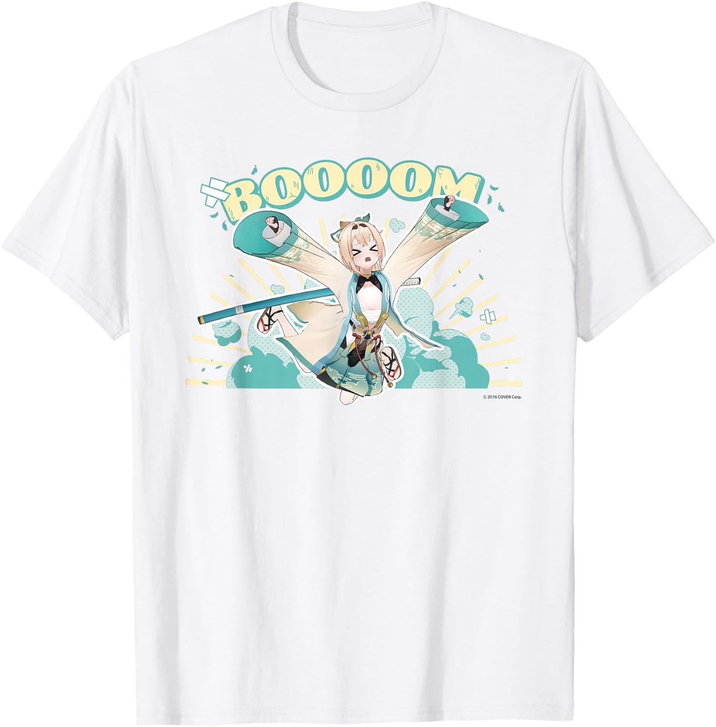 【Kazama Iroha】 Holo no Graffiti Greatest Moments T-Shirt - T-Shirt | White