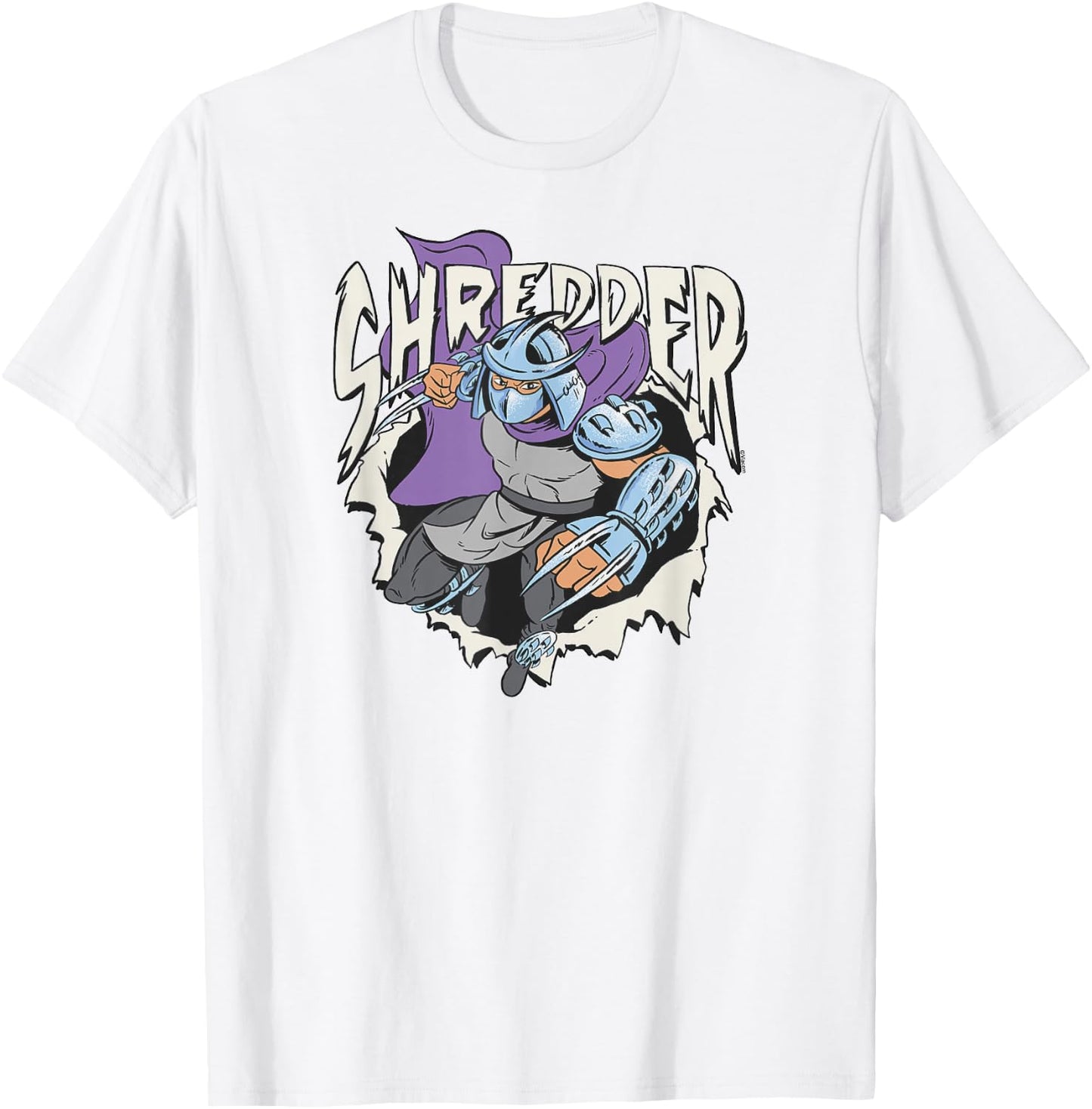 Teenage Mutant Ninja Turtles - Shredder Foot Clan T-Shirt - T-Shirt | White